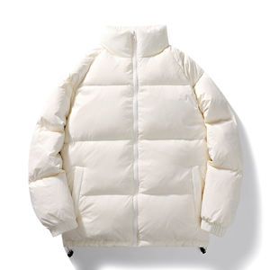 แจ็กเก็ตบุฝ้ายทรงหลวมใส่ขนมปังให้ความอบอุ่นสำหรับนักเรียนฤดูใบไม้ร่วงและฤดูหนาวโลโก้ออกแบบได้ตามต้องการ - Product Image 4