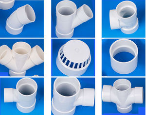 Iso y Sch40 & Sch80 Factory Socket Schedule 40 Muebles UPvc Accesorios Curva para suministro de agua - Product Image 6