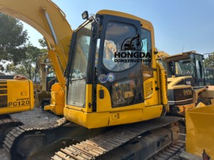 Belles pelles pelles sur chenilles d'occasion Komatsu Pc138us à vendre en bon état Komatsu Pc120 Pc128 Pc138 PC220 Machines de construction - Product Image 4