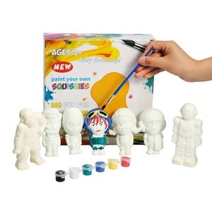 Kit de Manualidades para Pintar Tus Propios Squishies, Caja de Regalo que Incluye Squishies Grandes de Ascenso Lento y Colores de Pintura Textil - Product Image 1