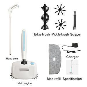 Jesun commercio all'ingrosso 3 in 1 Cordless elettrico tappeto spazzatrice per pavimenti con Mop Spray tappeto senza fili per la rimozione dei peli di animali domestici - Product Image 2