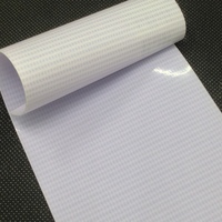 Bannière en PVC blanc 280 g/m², surface brillante, impression numérique, laminée à chaud, pour publicité extérieure/intérieure