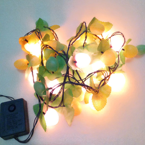 Luminous Apple Fruit <strong>String</strong> <strong>Light</strong> Decoration Christmas Luminous Strawberry Holiday Lighting Party Enwind Garden Fairy Lamp - Product Image 6