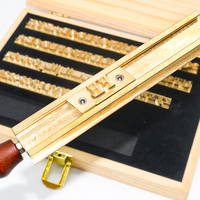 Moule de gravure CNC flexible pour lettres et chiffres en cuivre, 26 pièces, modèle ZhengFei