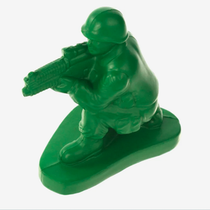 Balles anti-stress personnalisées en forme de soldat militaire, jouet à presser avec logo imprimé, cadeau en gros - Product Image 4
