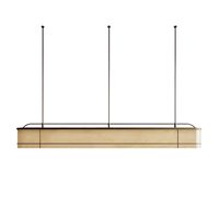 Nouvelle Suspension Murale Linéaire Longue E26 de Designer, Style Rétro Luxe Léger, Simple et Moderne, pour Bureau, Îlot de Cuisine, Restaurant, Bar