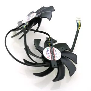 FDC10H12S9-C 86Mm 0,35a 4pin 4 Draad Voor Xfx R9 270x 280x 290x Grafische Kaart Koelventilator