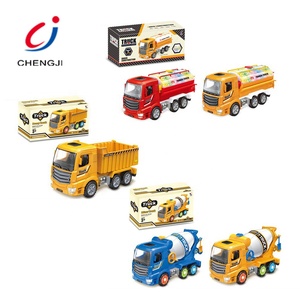 Modellino Economico di <span class=keywords><strong>Camion</strong></span> <span class=keywords><strong>Cisterna</strong></span> in Plastica con Luci per Bambini - Product Image 5