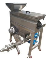 Hoge kwaliteit commerciële machine voor het verwijderen van fruitzaden met hoge productiviteit, geschikt voor granaatappels en passievruchten.