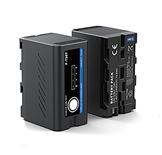 Npf Battery 7.4v for Fill Light and LED Video Light NP-F550T/NP-F570T F750T/F770T Replacement Battery Pack DCR DSR HDR FDR HVL