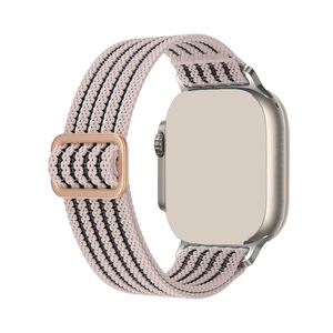 Correa de Reloj de Nailon Transpirable con Tejido de Línea de Pesca, Repuesto para Apple Watch Series 10/9/8, 46mm, 42mm, 49mm, SE - Product Image 1
