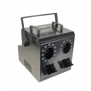 Nuova Macchina per Fumo e Bolle LED RGBW 1500W a 2 Vie con Proiettore, Controllo Remoto DMX512 per Matrimoni, DJ, Natale, Halloween - Product Image 2