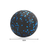 Pelota de Masaje de EPP de Alta Densidad para Liberación Miofascial Profunda, Terapia de Puntos Gatillo, Movilidad, Recuperación, Yoga y Fitness