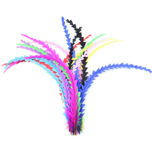 Plumas de Cola de Gallo Blanqueadas y Teñidas de 30-35cm (12-14 Pulgadas), de la Mejor Calidad, para Decoración de Espectáculos de Danza, Precio de Fábrica - Product Image 4