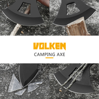 Açık survival çok aracı balta yüksek sertlik paslanmaz çelik savaş baltası kurtarma yangın baltası