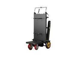 Solution d'escalade d'escaliers sans effort, chariot électrique à chenilles pour charges lourdes, chariot d'escalade d'escaliers de 150 kg avec chenilles
