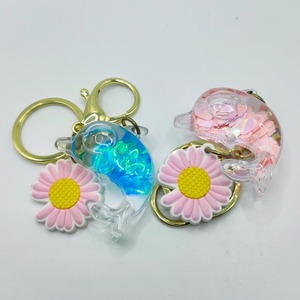 Llaveros Líquidos con Forma de Oso en Oferta, Llaveros Rellenos de Aceite, Llaveros Personalizados de Tortuga de Dibujos Animados al por Mayor, Recuerdos de Viaje - Product Image 2