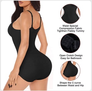 Fajas Moldeadoras Más Vendidas Body Sin Costuras Adelgazante Control de Abdomen Entrenador de Cintura Moldeador de Cuerpo para <span class=keywords><strong>Mujer</strong></span> - Product Image 3