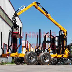 TC650L Forstkran gru forestale Holzkran Log Loader gru legname gru forestale con Grapples e argano idraulico della <span class=keywords><strong>foresta</strong></span> - Product Image 6