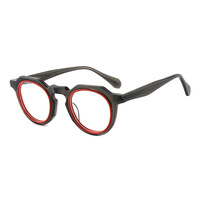 Montures de lunettes en acétate style ordinateur, monture complète, anti-lumière bleue, ajustement confortable, écologiques, vente en gros 2026