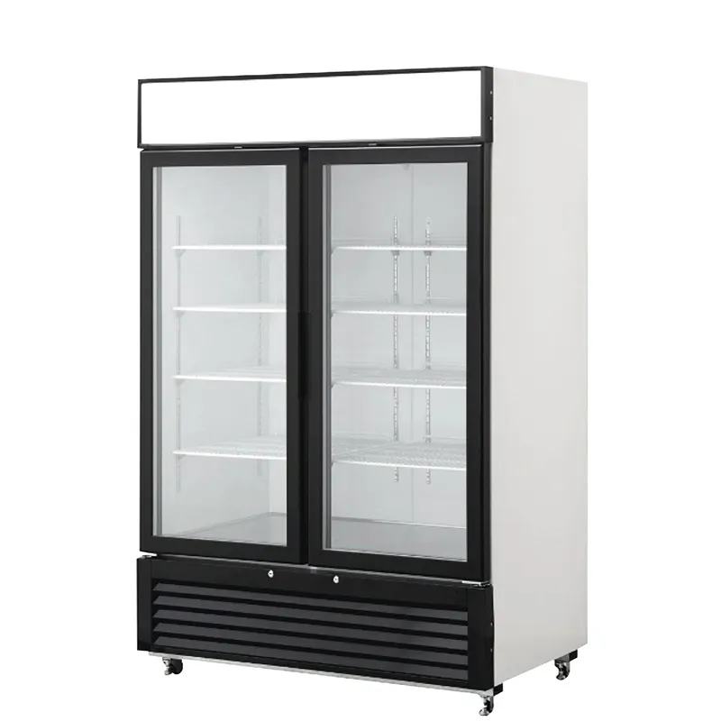 Convenience Store Showcase Gefrier schrank Getränke kühler kommerziellen Display Kühlschrank