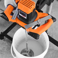 Mélangeur liquide Cadre fixe Ciment Peinture Mastic Poudre Ménage Mélangeur automatique
