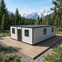 Maison préfabriquée pliable et extensible de 30 pieds, anti-inondation, prix d'usine