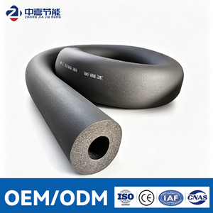 Isolation thermique en mousse de caoutchouc PVC pour conduites de produits chimiques et d'eau, résistante au feu, écologique, usage industriel, entrepôt - Product Image 1
