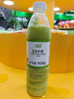 Groene BPG Mango Puree Drank Sap Bulk Leverancier Natuurlijk Fruit Private Label Fabriek Export