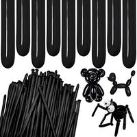 Ballons longs en latex 260Q, 100 pièces, couleurs mélangées, pour la fabrication de ballons, décoration de fête, fournitures en vrac, jouets pour événements, ballons d'anniversaire
