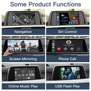 Wireless Apple CarPlay Android Auto <strong>Interface</strong> for BMW Nbt CIC CCC EVO System F15 E70 E90 X5 Series 2006-2022 - Product Image 4
