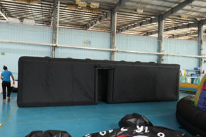 Laberinto inflable de Halloween embrujado comercial 8*4*2mH para adultos y niños, laberinto inflable popular para granja de carnaval, sala de <span class=keywords><strong>Escape</strong></span> de maíz - Product Image 4