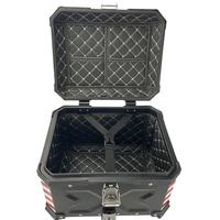 Lot mondial 45L/ 55L coffre supérieur de moto en alliage d'aluminium Boîtes de queue de moto accessoires Para Moto coffre moteur étanche