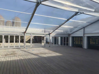 Tente de réception transparente en PVC pour mariage et événements – Tente de mariage élégante et transparente
