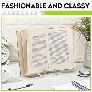 Expositor de Acrílico Transparente con Soporte para Libros, Cuadernos, Platos y Obras de Arte - Product Image 5