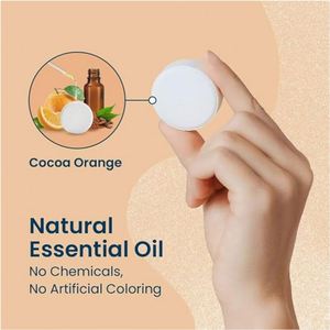 Vaporizadores de ducha veganos hechos a mano de lujo, tabletas orgánicas de lavanda, aromaterapia, baño, Fizzies, relajación corporal personalizada, Natural - Product Image 2