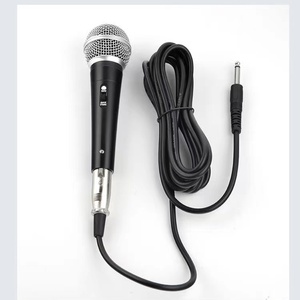 B220 Bán Buôn Trọng Lượng Nhẹ Màu Đen Kim Loại Microphone Di Động Cho Nhà Theatre Máy Tính Phòng Thu Bên Đám Cưới Loa - Product Image 3