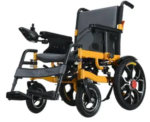 BC-ES6002低价高品质24V 12Ah电池折叠家用轮椅户外电动轮椅