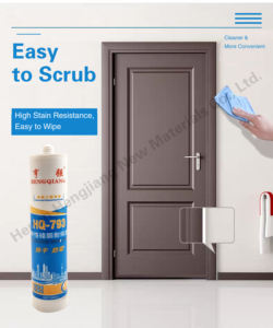 Yapıştırma ve sızdırmazlık için 280 mililitre nötr porselen beyaz silikon macun yapıştırıcı çimento endüstriyel kullanım anında mühür - Product Image 3