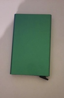 Dompet Pintar Versi Baru Anti RFID Minimalis, Penahan Kartu RFID, Tempat Kartu Aluminium