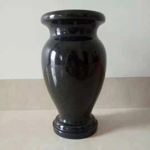 Vases à fleurs en granit noir absolu pour <span class=keywords><strong>pierre</strong></span> <span class=keywords><strong>tombale</strong></span> - Product Image 3