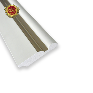 Plinthe décorative en polystyrène PS de style européen moderne, prix d'usine Banruo, pour usage intérieur en hôtel, légère et durable - Product Image 1