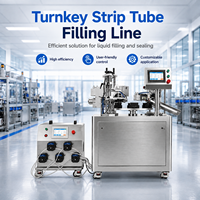 Machine de remplissage et de scellage automatique industrielle pour petits tubes d'huile essentielle