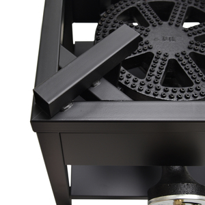 高効率ポータブル鋳鉄製LPGガスコンロ（1口）屋外キャンプ・家庭用 - Product Image 2