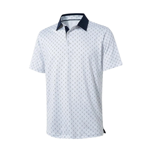 कस्टम लक्जरी पुरुषों के लिए पोलो शर्ट उच्च गुणवत्ता वाले लोगो कॉलर पॉलिएस्टर सादे रंग पेशेवर गोल्फ के लिए - Product Image 5