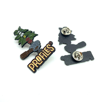 Broches personnalisées en émail dur avec carte de support, badges métalliques, broches à logo personnalisé pour vêtements, cadeaux promotionnels, souvenirs