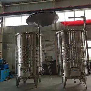 Fermenter kombucha baja tahan karat, 300l/ 1000l/2000l