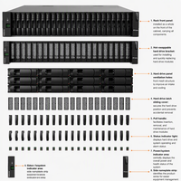 Serveur de stockage Lenovo ThinkSystem DE2000H 2U24 SFF, 24 baies pour SSD/HDD SAS 2,5 pouces, idéal pour la virtualisation et les charges de travail de base de données