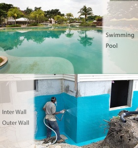 Revêtement extérieur imperméable à base de béton pour piscine K11 flexibilité Revêtement extérieur et <span class=keywords><strong>peinture</strong></span> - Product Image 3