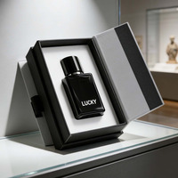 Scatola di Lusso Personalizzata per Profumo da Donna, Vuota e Ricaricabile, in Vetro e Carta Rigida, 30ml 50ml 100ml